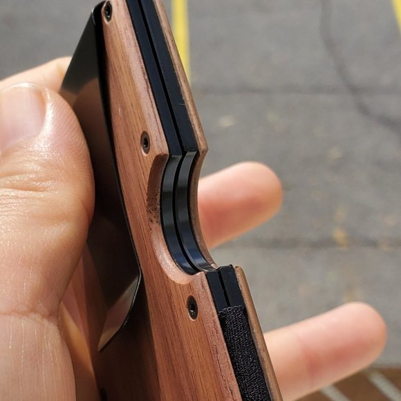 RFID Slim Design Wallet Money Clip - Picture 2 of 16